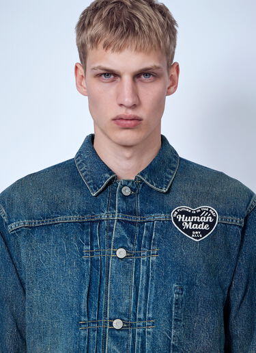 LN-CC® - Human Made: Denim Work Jacket - Navy Human Made Denim Work Jacket Navy hmd0166001