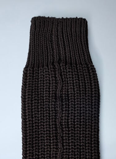 Moncler x Rick Owens Knit Over-the-Knee Socks Grey mcs0363023