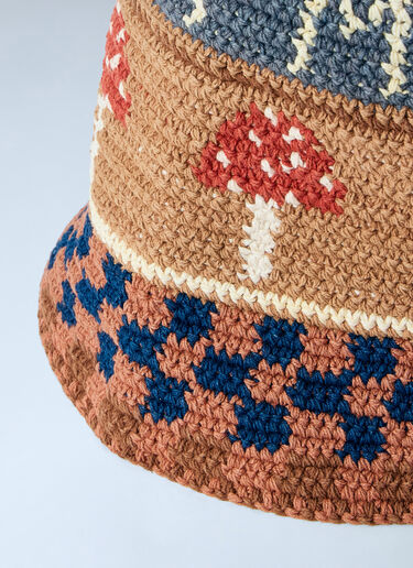 LN-CC® - Story Mfg.: Checker Mush Brew Hat - Beige Story Mfg. Checker Mush Brew Hat Beige mfg0166006