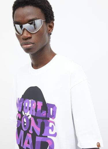 A BATHING APE® BAPE Wgm T-Shirt White aba0154001