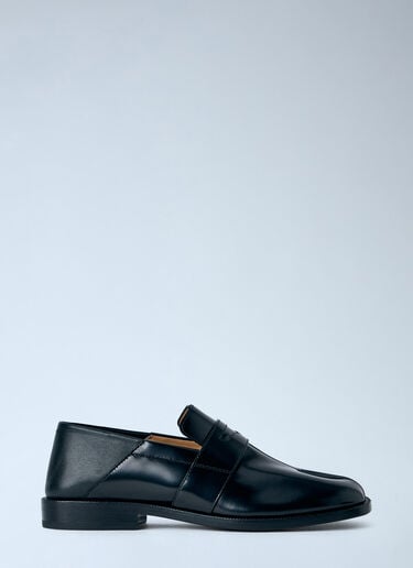 Maison Margiela Tabi Leather Loafers Black mla0240022