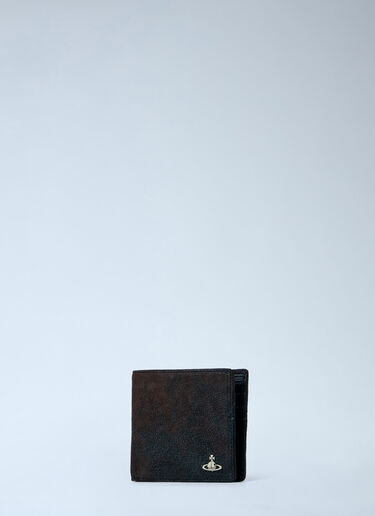 Bi-Fold Leather Wallet Vivienne Westwood Bi-Fold Leather Wallet Black vvw0163015