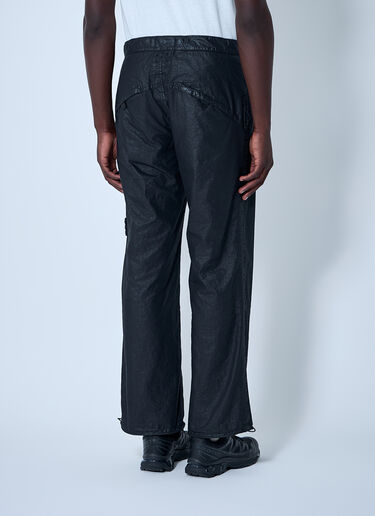 Stone Island コンパスパッチ トラックパンツ ブラック sto0160019