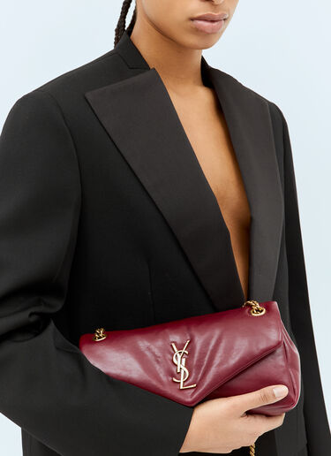 Saint Laurent Calypso Small Shoulder Bag Red sla0257130