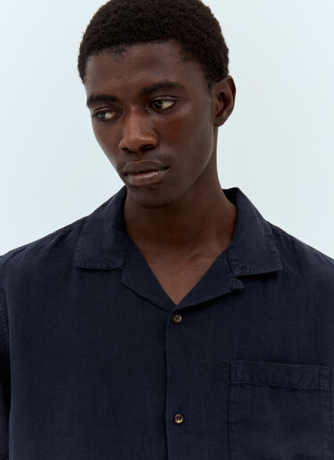 A.P.C. x JJJJound 亚麻衬衫  蓝色 apc0157014