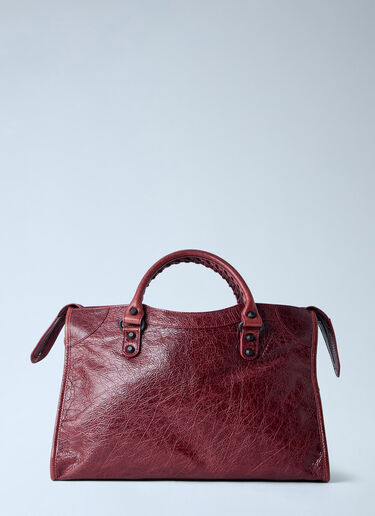 LN-CC® - Balenciaga: Le City Bag Medium - Burgundy Balenciaga Le City Bag Medium Burgundy bal0265027