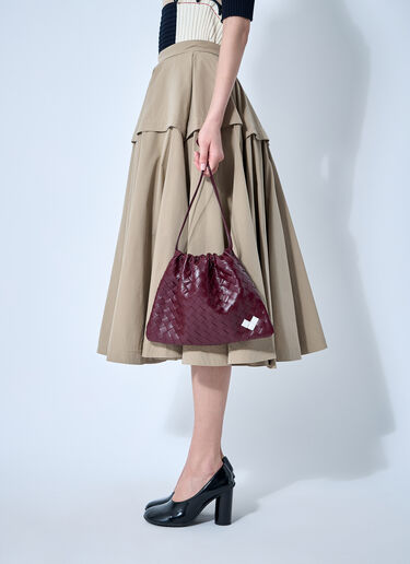 Bottega Veneta Intrecciato 防尘袋 酒红色 bov0259054