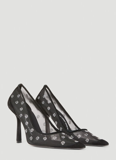 Delphine Crystal Heels Alexander Wang Delphine Crystal Heels Black awg0252018
