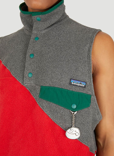 (DI)Construct Fleece Split Sleeveless Top (Di)vision (DI)Construct Fleece Split Sleeveless Top Red div0149004