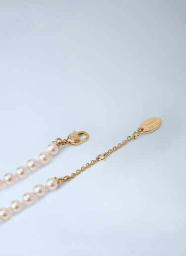 Vivienne Westwood Small Claude Pearl Necklace Gold vvw0264023