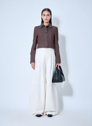 Max Mara Tailored Carpa Jacket Brown max0260027