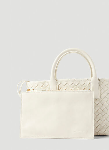 Bottega Veneta Cabat Mini Tote Bag White bov0251016