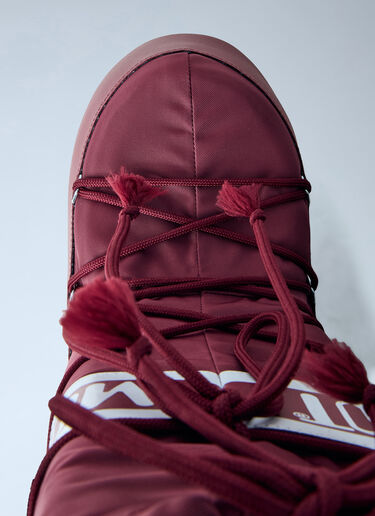 LN-CC® - Moon Boot: Icon Nylon Boots - Burgundy Moon Boot Icon Nylon Boots Burgundy mnb0366004