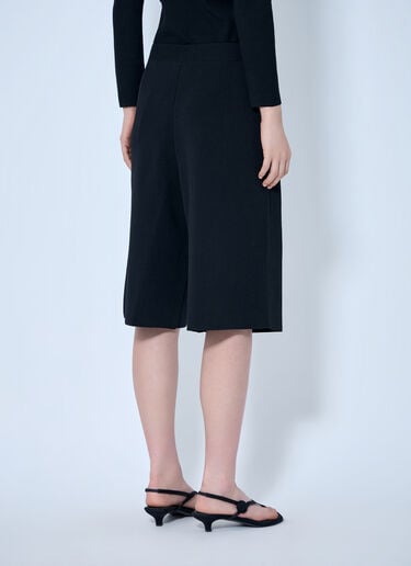 Toteme Knit Shorts Black tot0265041