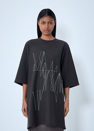 Moncler + Rick Owens Jumbo T-Shirt Grey mcs0363018