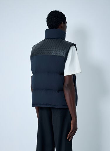 Tech Nylon Puffer Gilet Bottega Veneta Tech Nylon Puffer Gilet Navy bov0162005