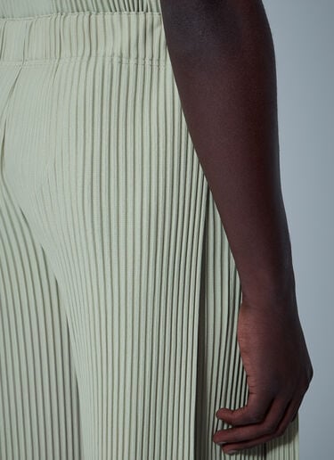Homme Plissé Issey Miyake Pleated Pants Green hmp0161011
