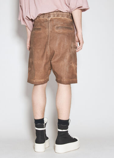 Rick Owens DRKSHDW Bauhaus Bermuda Shorts Brown drk0156005