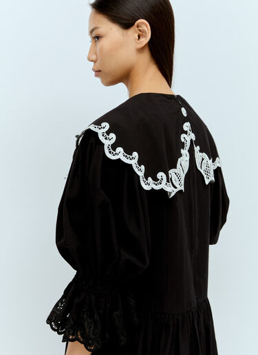 Chopova Lowena Fer 中长连衣裙 黑色 cho0256001