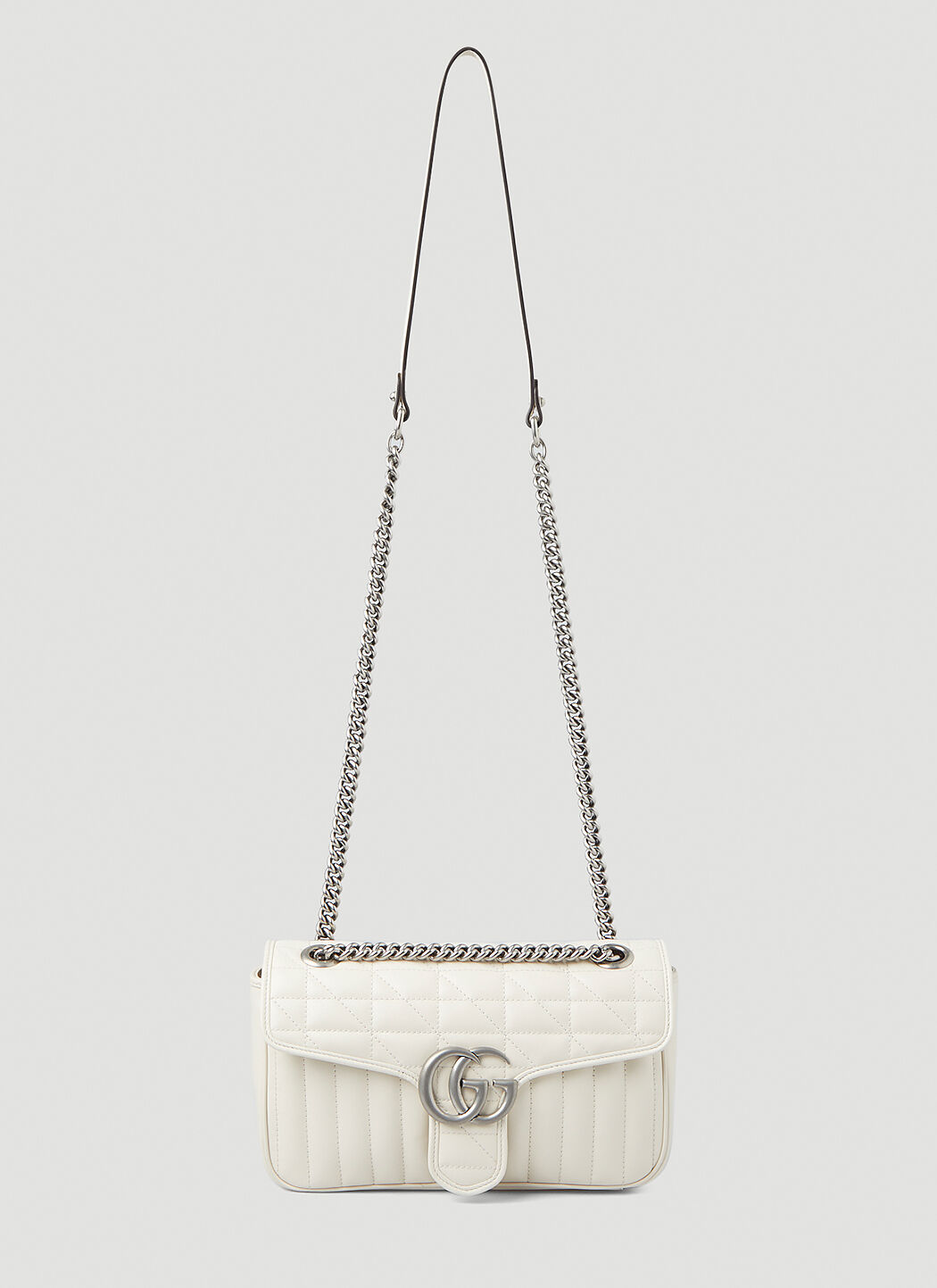 Gucci marmont white medium outlet