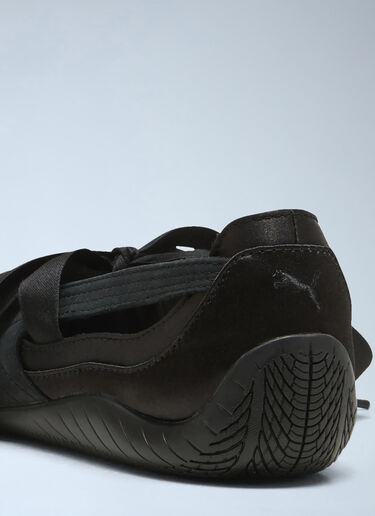 LN-CC® - Puma: Speedcat Ballet Satin Sneakers - Black Puma Speedcat Ballet Satin Sneakers Black pum0262032