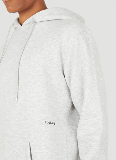 Soulland Wallance Hooded Sweatshirt Grey sld0150014