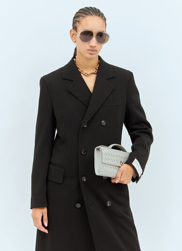 Bottega Veneta Drop Aviator Sunglasses Silver bos0258006