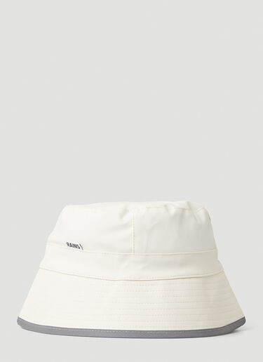 Rains Reflective Bucket Hat White rai0348051