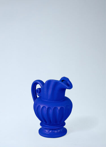 Seletti Magna Graecia Caraffa Terracotta Vase Blue wps0692093