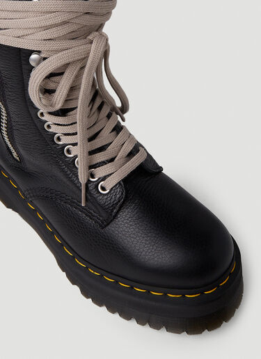 Rick Owens x Dr. Martens Quad Sole Boots Black rod0150003