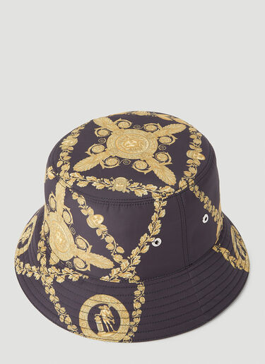 Versace Baroque Print Bucket Hat Gold ver0152035