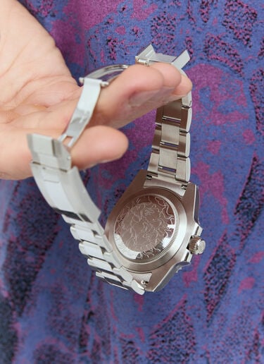A BATHING APE® Type 1 BAPEX Watch Silver bap0155003