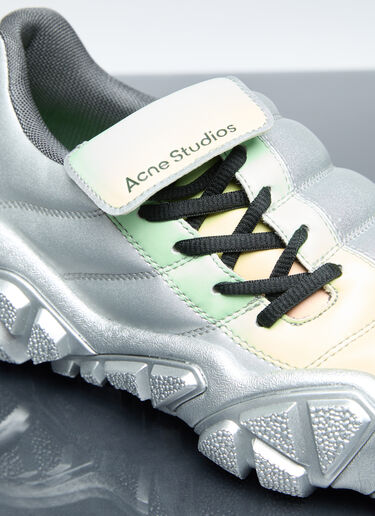 Acne Studios Bolzter Football W Sneakers Silver acn0154030