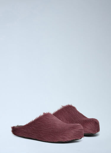 Marni Fussbett Sabot Mules Violet mni0249028