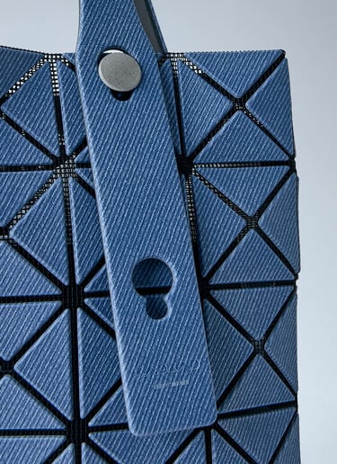 LN-CC® - Bao Bao Issey Miyake: Prism Denim Tote Bag - Blue Bao Bao Issey Miyake Prism Denim Tote Bag Blue bao0365003