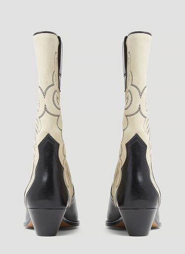Isabel Marant ドゥエルト スエードカウボーイブーツ ベージュ ibm0253018