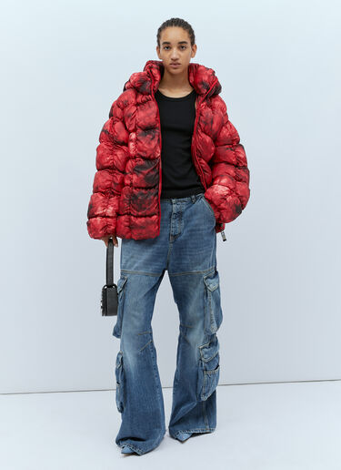 Diesel W-Ralle Padded Coat Red dsl0354001