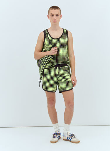 adidas by Wales Bonner 钩编针织背心  绿色 awb0357012