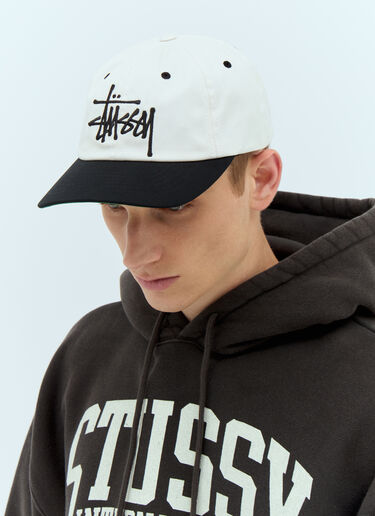 Stüssy Big 基础复古棒球帽 白色 sts0157017