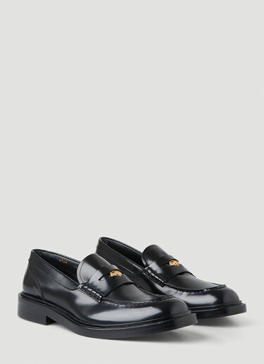 Versace Medusa 乐福鞋 黑色 ver0149049