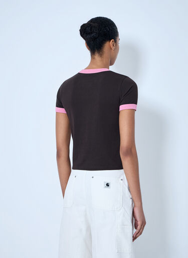 LN-CC® - Carhartt WIP: Outlaw Star Ringer T-Shirt - Brown Carhartt WIP Outlaw Star Ringer T-Shirt Brown wip0265009