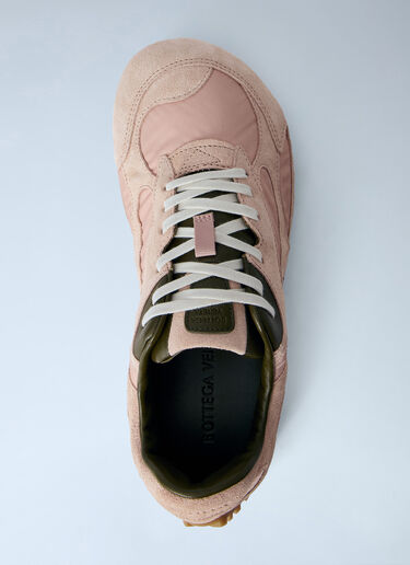 LN-CC® - Bottega Veneta: Orbit Flash Sneakers - Pink Bottega Veneta Orbit Flash Sneakers Pink bov0266044