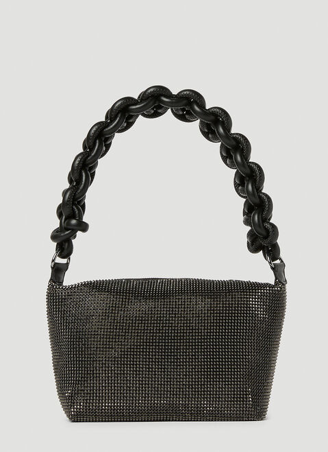 KARA Cobra Pouch Shoulder Bag Silver kar0252011