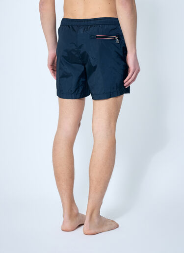 Moncler Logo Patch Swim Shorts Navy mon0159042