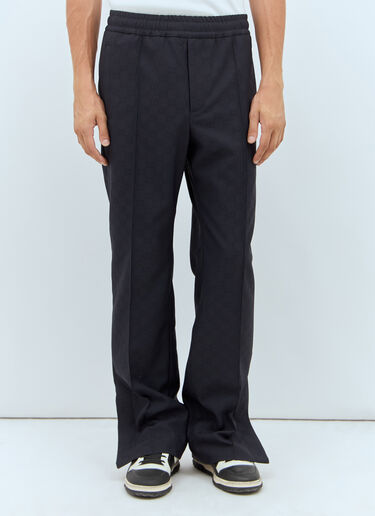 Gucci 互扣字母 G 长裤  黑色 guc0157032