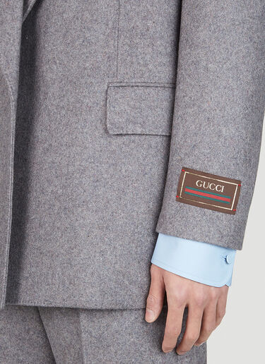 Gucci Tailored Blazer Light Grey guc0152023
