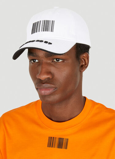 VTMNTS Barcode Cap White vtm0348023