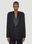 MM6 Maison Margiela Oversized Blazer Blue mmm0252001