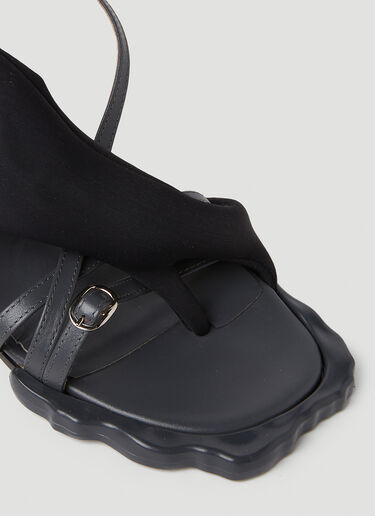 Ottolinger Flower Heels Black ott0250032