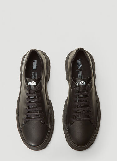 Virón 2005 Faux-Leather Sneakers Black vir0342008